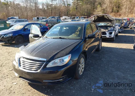 2012 Chrysler 200 Touring from USA, damaged, VIN 1C3CCBBBXCN210700